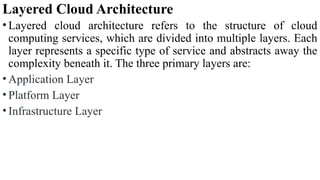cloud architecture and virtual allocation | PPTX