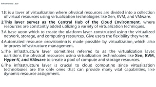 cloud architecture and virtual allocation | PPTX
