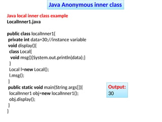 Unit-2.4 types of classes and Programming | PDF