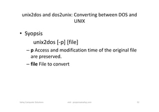 Ordinary File unit- 2.pdf Handling ordinary file and file attribute | PDF