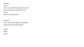 comprehensive guide to conditional statements and... Comprehensive Guide to Conditional Statements and Loops in Python ...