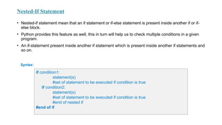 Comprehensive Guide to Conditional Statements and Loops in Python ...