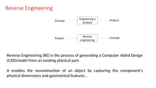 Overview of CAD and Reverse Engineering. | PPTX
