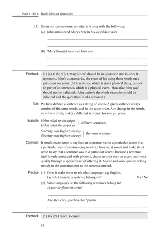 introduction of sentences utterances and propositions | PDF
