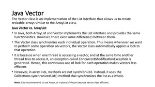 Java Collections: Framework & Core Interfaces | PPTX