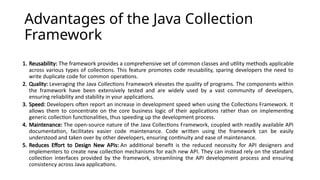 Java Collections: Framework & Core Interfaces | PPTX
