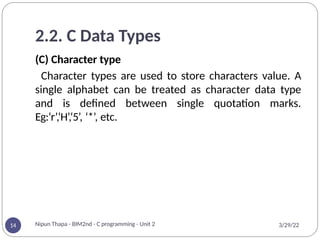 structured Programming Unit-2-Basic-Elements-of-C.pptx