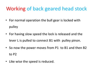 Unit 2--------centre lathe | PPT