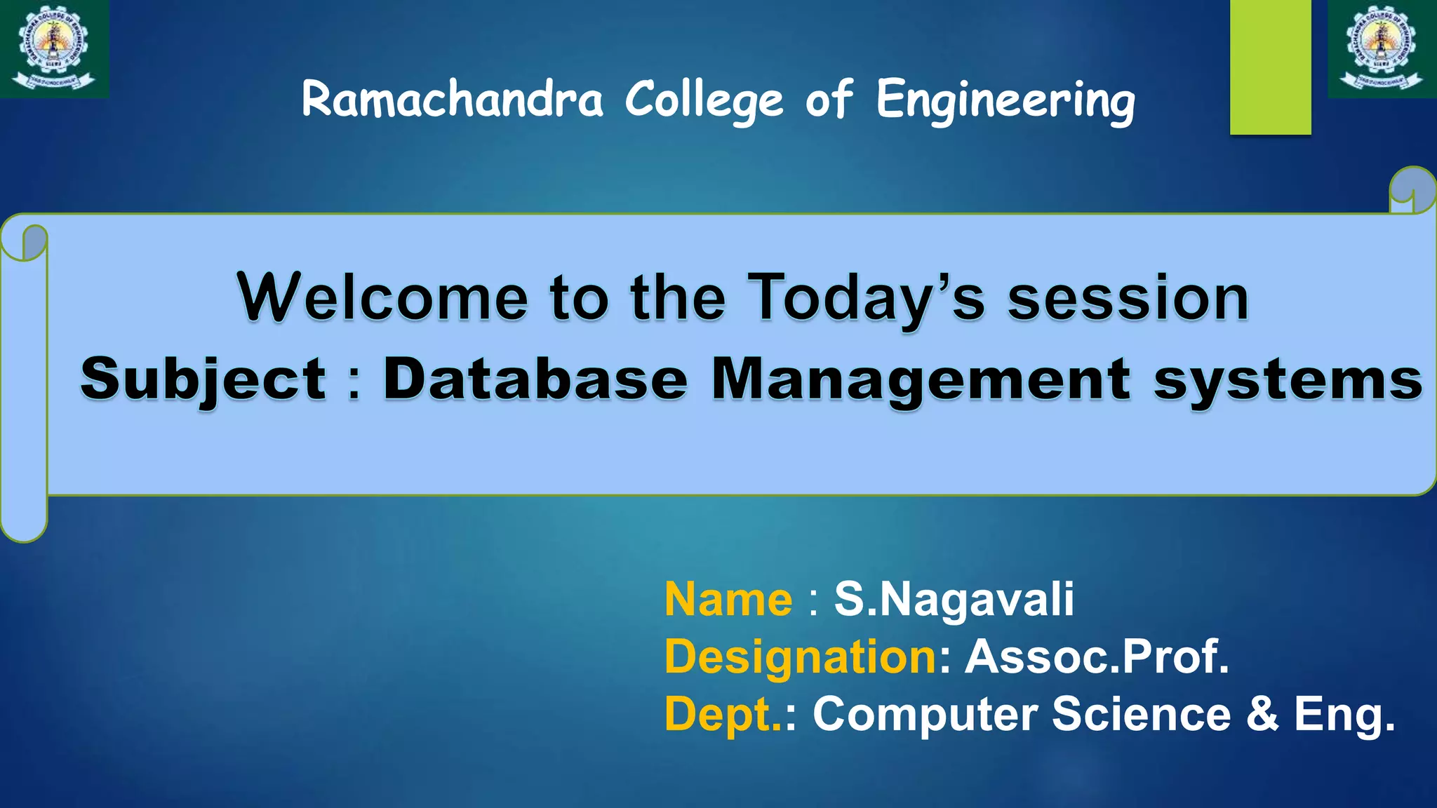 DATABASE MANAGEMENT SYSTEM | PPT