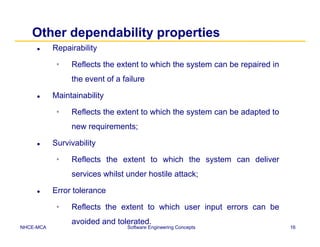 Expendability Recoverability Reparability Code Unit 2-software development process notes | PDF