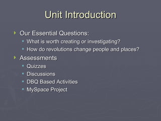 Unit 2 - Introduction | PPT