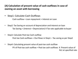 Interest Outflow Own or Lease.ppt