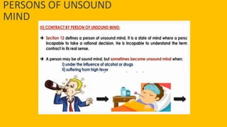 PERSONS OF UNSOUND
MIND
 