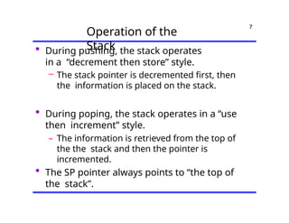 UNIT-2-Stack and Subroutineshbhggiluihojio | PPTX