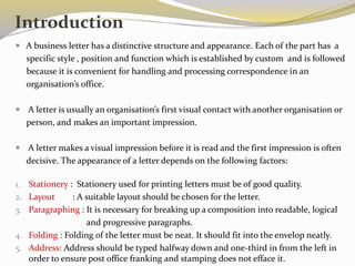 Signature Block Layout Unit.3.2.layout of business letters | PPTX