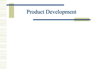Product Development 