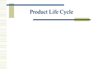 Product Life Cycle 