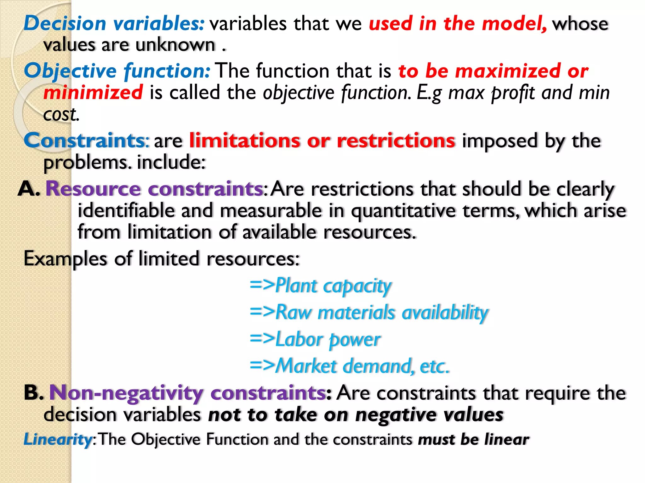 Unit.2. linear programming | PDF | Computing | Technology & Computing
