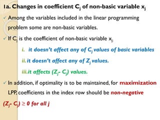 Unit.3. duality and sensetivity analisis