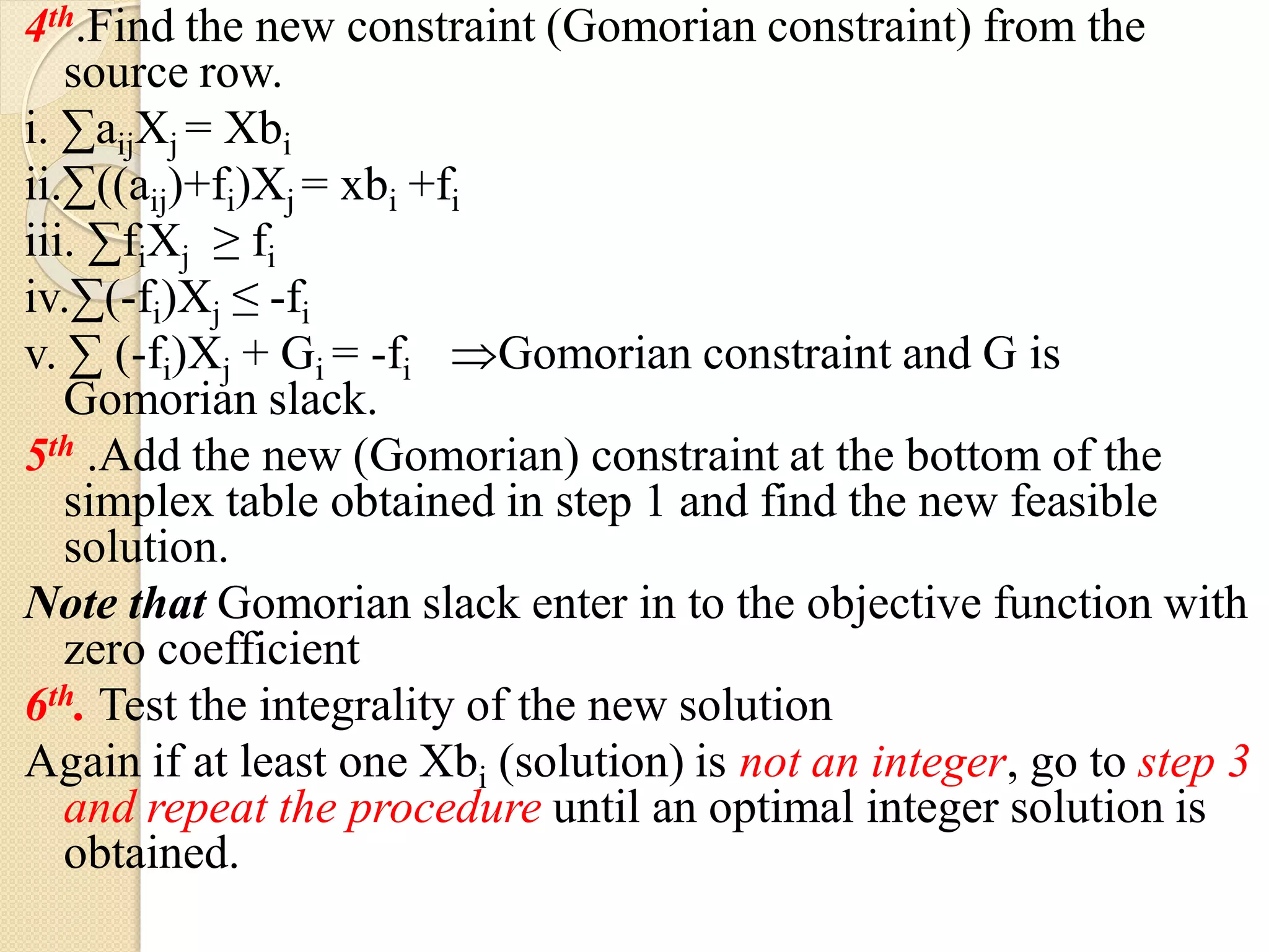 Unit.4.integer programming | PPT