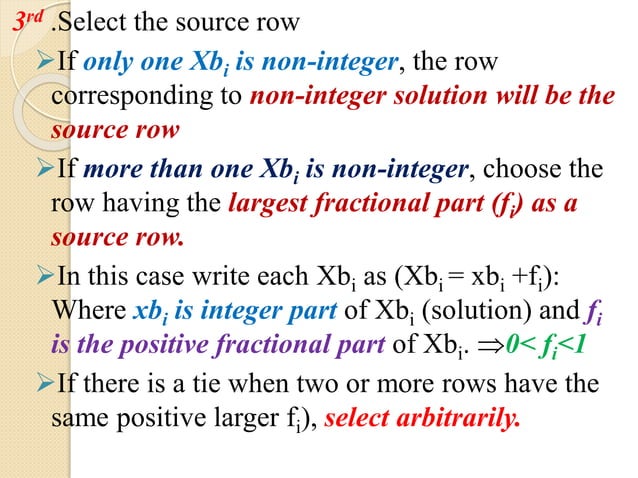 Unit.4.integer programming | PPT