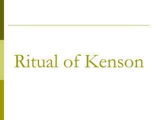 Ritual of Kenson   