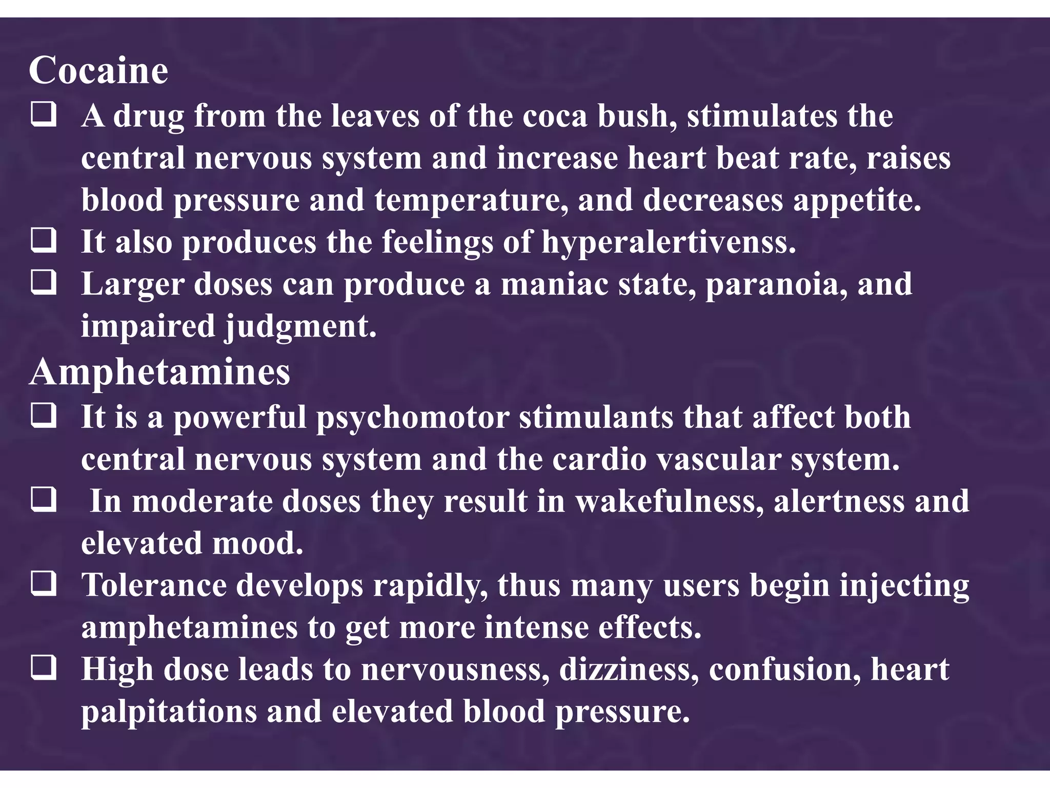 abnormal psychology substance related disorders | PPTX