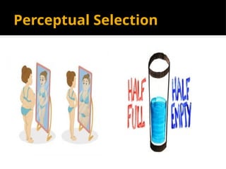 Perceptual Selection
 