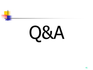 Q&A
46
 
