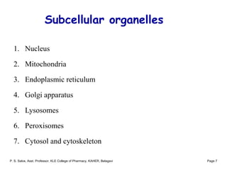 Cell and Transport Processes Across Cell Membrane | PDF