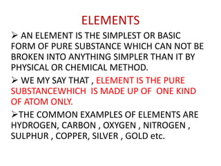 Unit 2 IS MATTER AROUND US PURE | PPTX