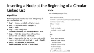 CIRCULAR LINKED LIST _ | PPT