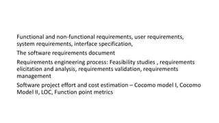 Software Engineering and project management | PDF