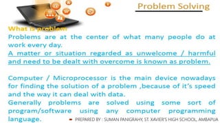 Computational Thinking CBSE Class-XI | PPTX