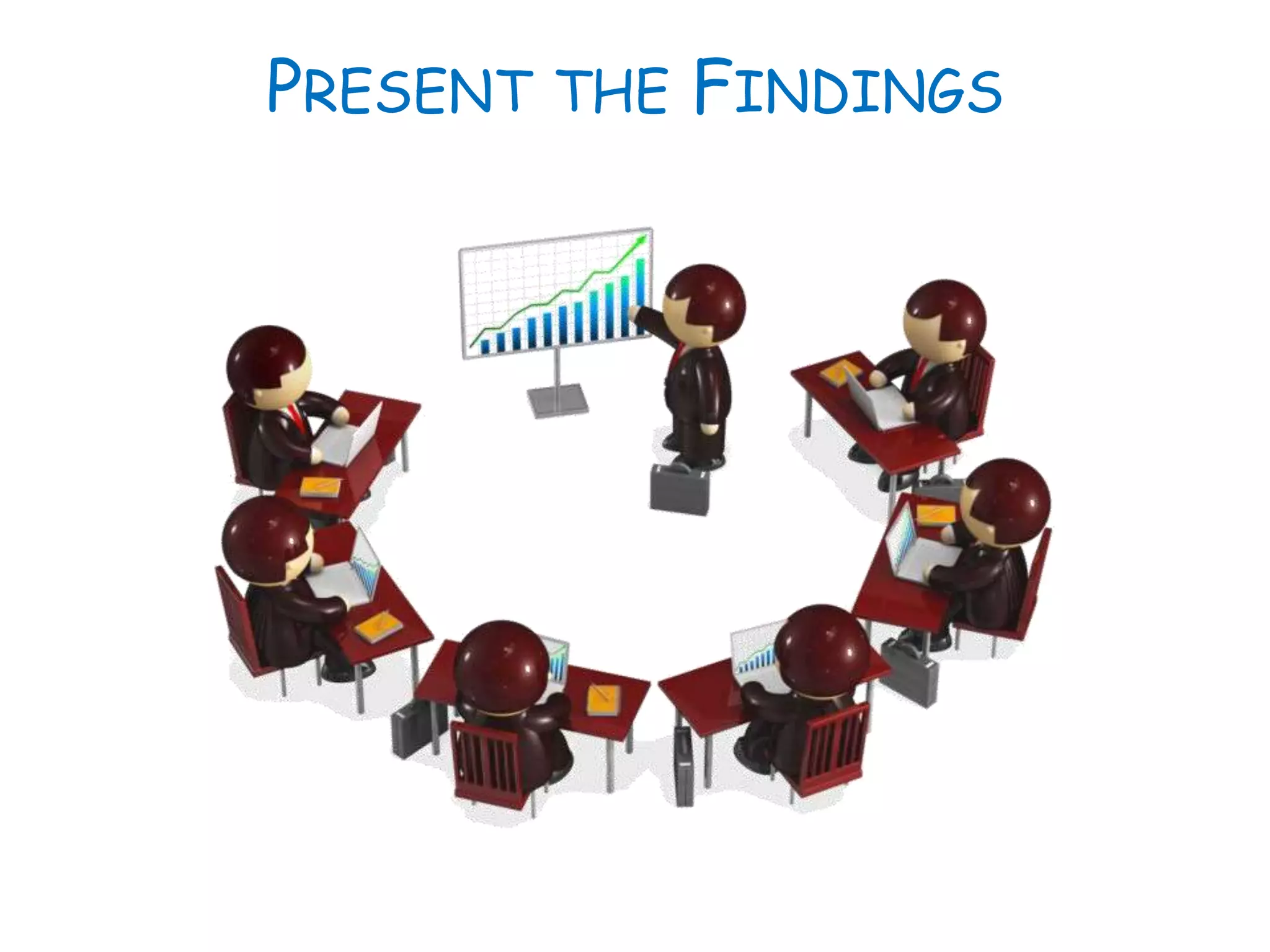 PRESENT THE FINDINGS
 