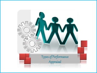 Types of Performance
Appraisal
 