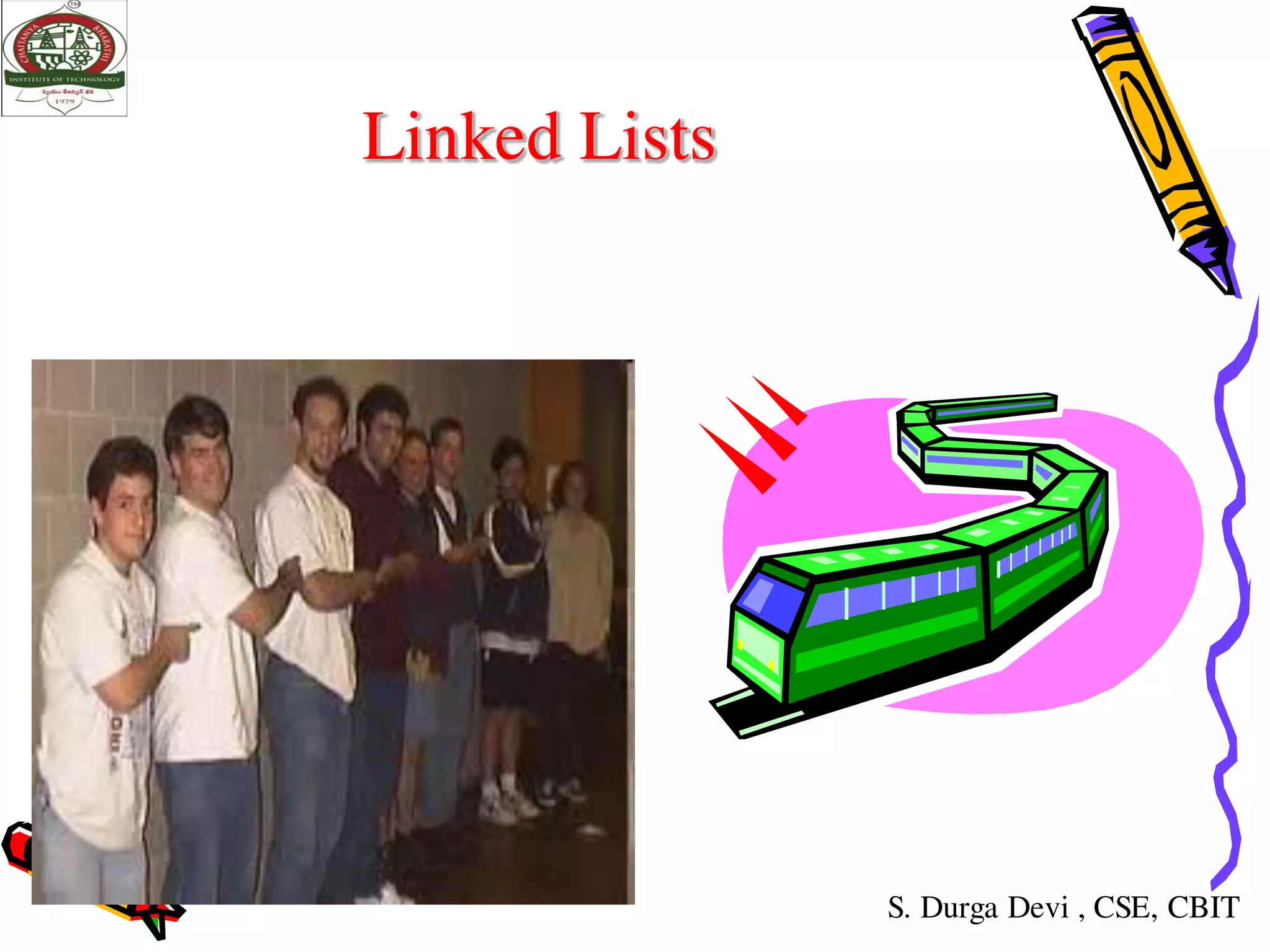 linked lists in data structures | PDF