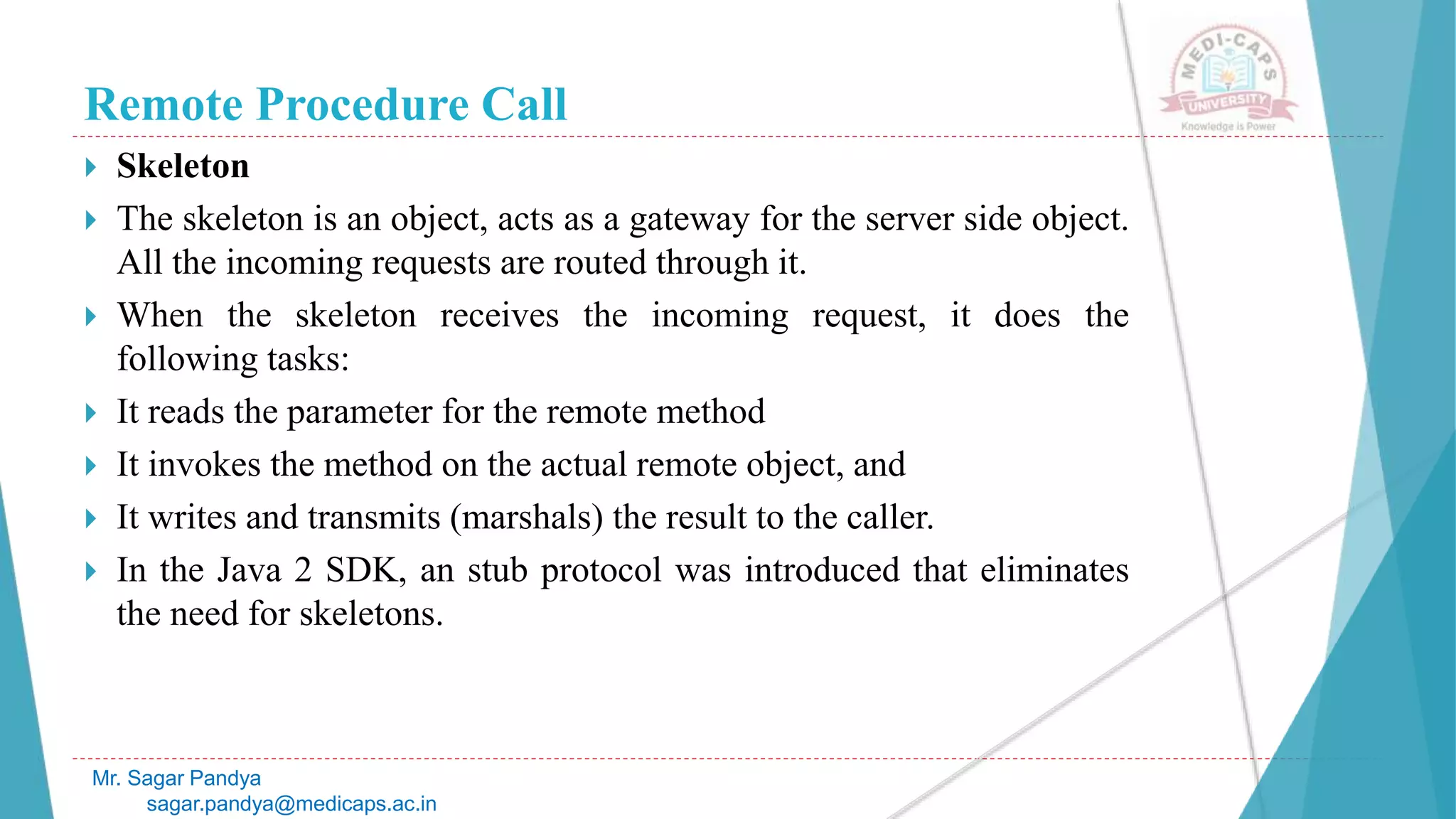 Distributed Objects and Remote Invocation | PPTX