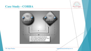 Case Study - CORBA
Mr. Sagar Pandya sagar.pandya@medicaps.ac.in
 