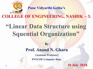 Unit 2 dsa LINEAR DATA STRUCTURE | PPT
