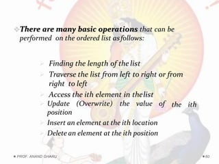 Unit 2 dsa LINEAR DATA STRUCTURE | PDF