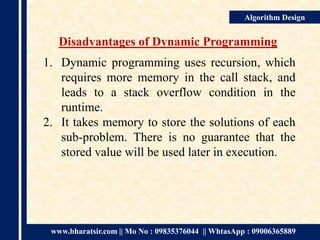 Algorithm Design Technique | PPT
