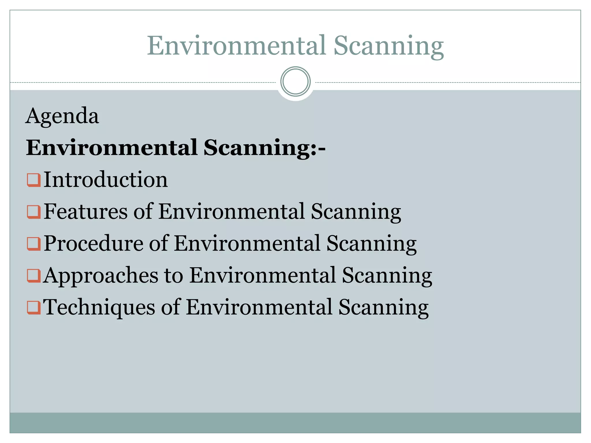 Unit 2 environmental analysis | PPTX