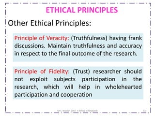 Nursing Research Ethics | PDF