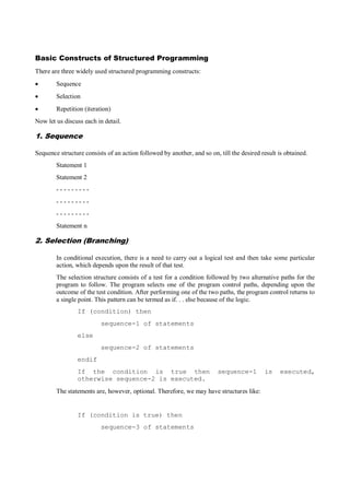 Introduction to ‘C’ Language | PDF