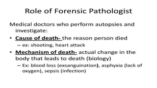 Forensic nursing team members semister 5