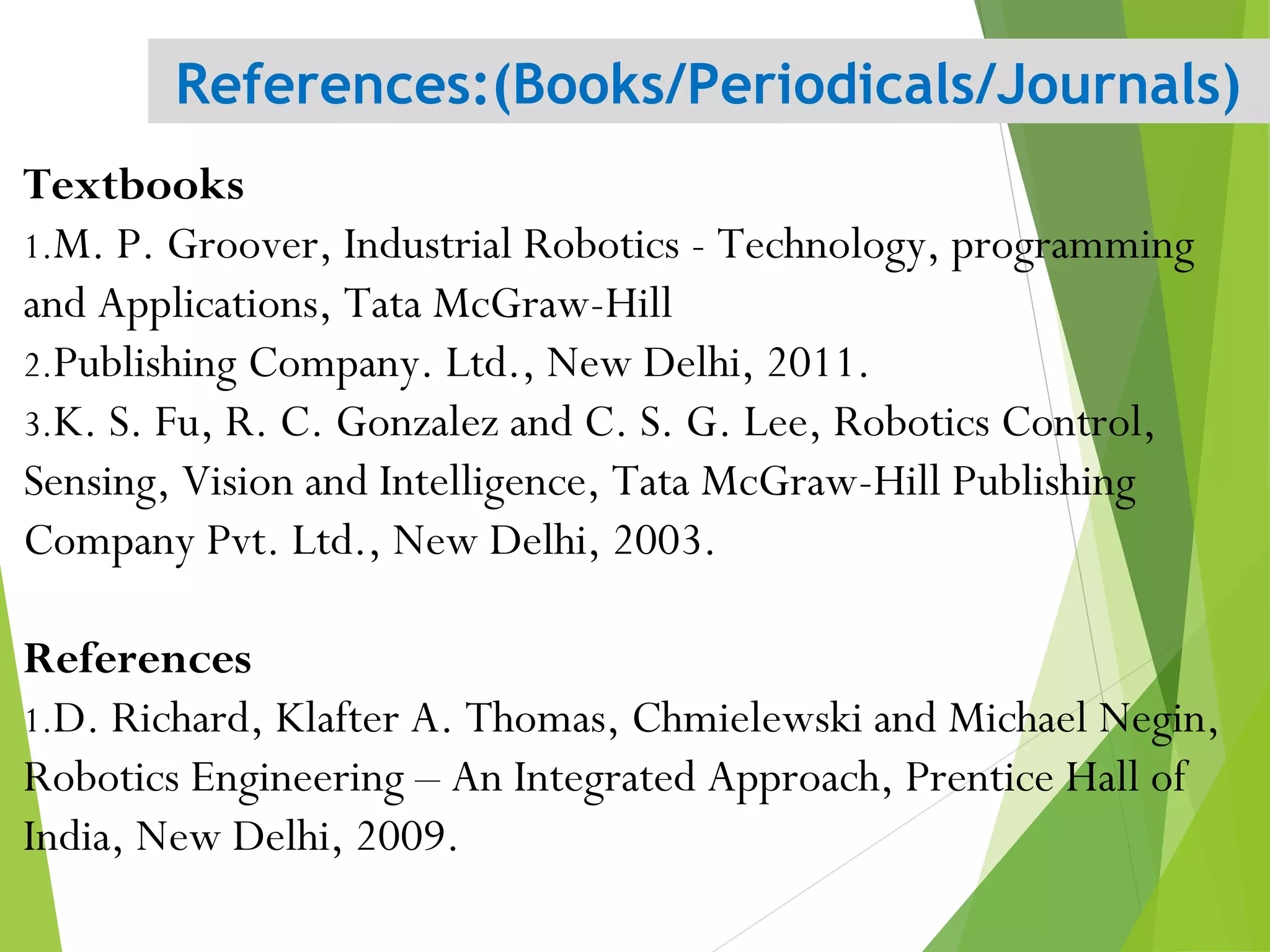 Robotics End Effector | PPT