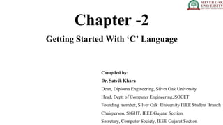 Unit-2_Getting Started With ‘C’ Language (3).pptx