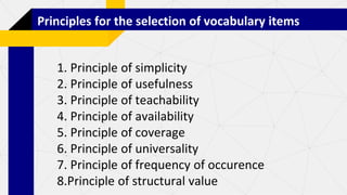 Dr. STN ENGLISH METHOD SEM 3 unit-2 ii Teaching of Vocabulary B.ED .pptx