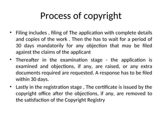 Introduction to Copy Rights Introduction | PPT